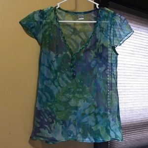 Daytrip sheer blouse